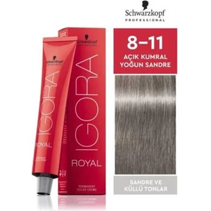 Igora Royal Küllü Tonlar 8-11 Açık Kumral Yoğun Sandre Saç Boyası 60ml