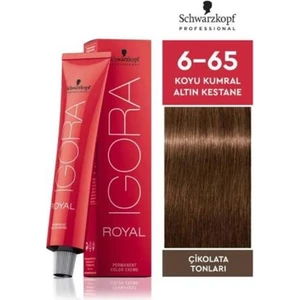Igora Royal 6-65 Koyu Kumral-Çikolata Altın Saç Boyası 60ml