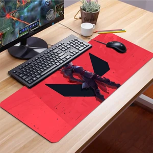 Sonic Touch Kırmızı Siyah V-Max Kaydırmaz Gaming Oyuncu Masaüstü Dikişsiz Klavye Pad 32x70cm