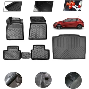 Renault Clio 5 2023 Model 4d Bagaj Paspas Set