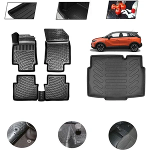 Opel Crossland 2023 Model 4d Bagaj Paspas Set