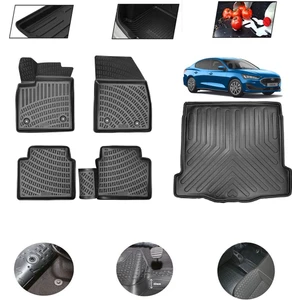 Ford Focus Sedan Ince Stepne 2020 Model 4d Bagaj Paspas Set