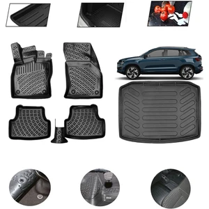 Skoda Karoq 2024 Model 4d Bagaj Paspas Set