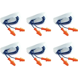 Smarfit Gürültü Ses Önleyici Kulak Tıkayıcı Ipli Paket 6 Adet