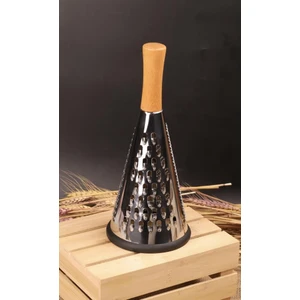 Ahşap Saplı Paslanmaz Çelik Rende 24 cm