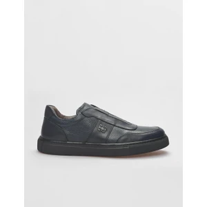 Hakiki Deri Lacivert Erkek Spor Ayakkabı