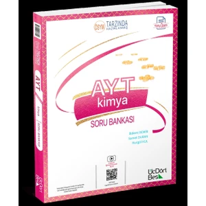ÜçDörtBeş Yayınları 2024 AYT Kimya Soru Bankası