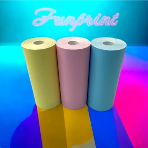 Popit Toys Mini Taşınabilir Yazıcı Kağıdı Renkli (3 Adet)