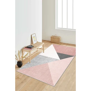 Lavita Home Dijital Baskı Yıkanabilir Kaymaz Pudra Salon Halısı Mutfak Halısı Yolluk ve Paspas