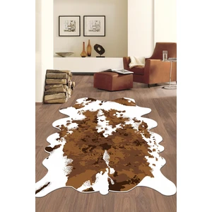 Lavita Home Dijital Baskı Yıkanabilir Kaymaz Post Görünümlü Kahve Salon Mutfak Koridor Halısı ve Paspas