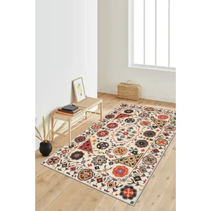 Lavita Home Dijital Baskı Yıkanabilir Kaymaz Renkli Salon Halısı Mutfak Halısı Yolluk ve Paspas