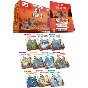 Asya Efsanesi - 10 Kitap Set - Çayan Özvaran