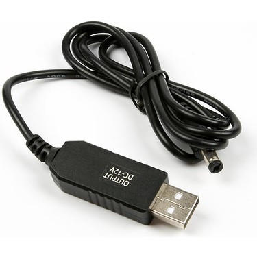 USB-Barrel Jack Voltaj Yükseltici (Giriş 5V - Çıkış 12V) Fiyatı