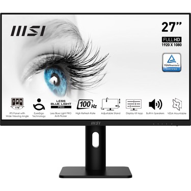 MSI 27 PRO MP273AP 1920x1080 (FHD) FLAT IPS 100HZ 1MS Fiyatı