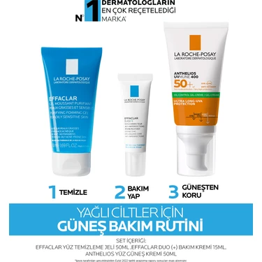 La Roche-Posay La Roche Posay Yağlı Ciltler Için Güneş Bakım