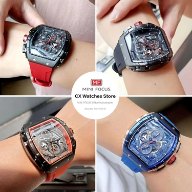 Hanyang 0399ROSE Blue Box M n Focus Spor Kronograf Kuvars Fiyat