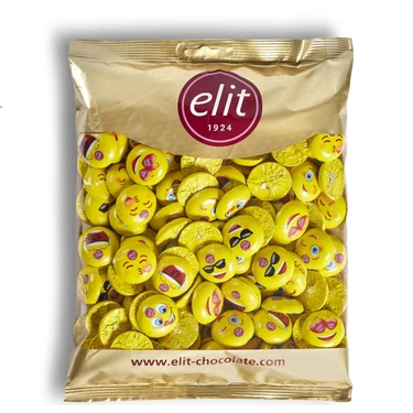 Elit Çikolata Mini Elitoloji Emoji Çikolata 1 Kg