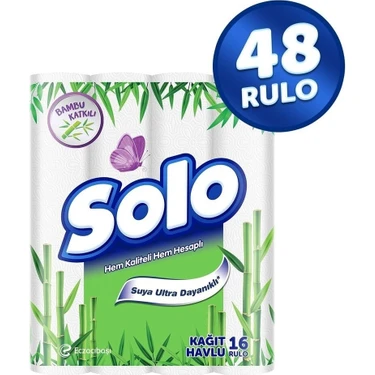 Solo Bambu Katkılı Kağıt Havlu 48