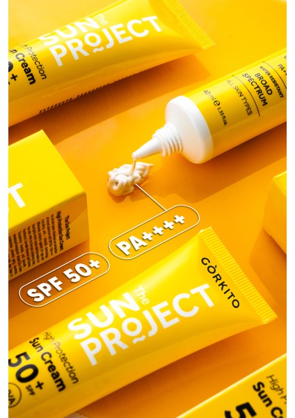 The Sun Project Yüksek Korumalı Güneş Kremi High Protection Sun Cream 50+ SPF PA++++ 40 ml