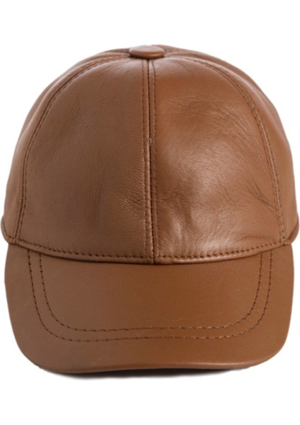 Unisex Deri Beyzbol Kep