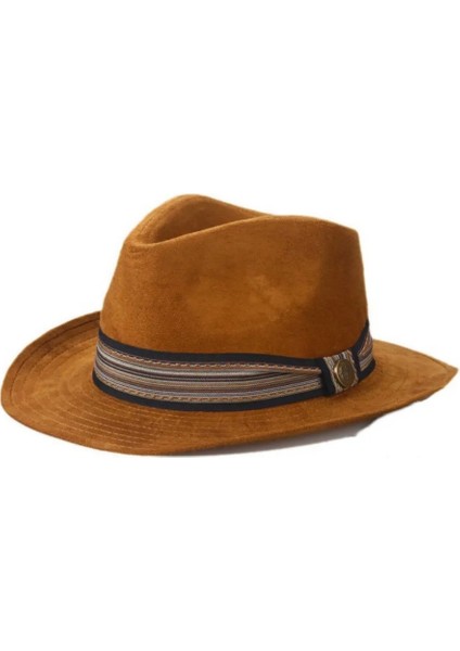 Unisex Kaşe Kovboy Fötr Şapka