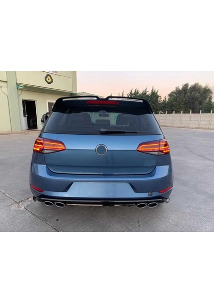 Volkswagen Golf 7 Için Golf 7.5 R Arka Tampon