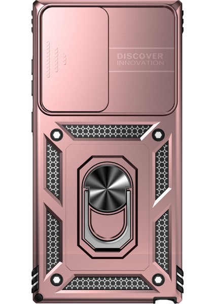 Samsung Galaxy S23 Ultra Kılıf Slayt Kamera Koruma Anti-Drop Kickstand Pc+Tpu Telefon Kapağı (Yurt Dışından) fiyatları