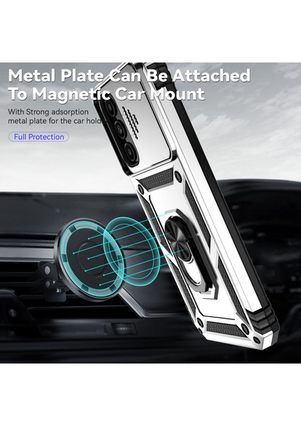 Samsung Galaxy A14 5g Case Pc+Tpu Slayt Kamera Koruyucu Kickstand ile Telefon Kapağı (Yurt Dışından) fırsatları