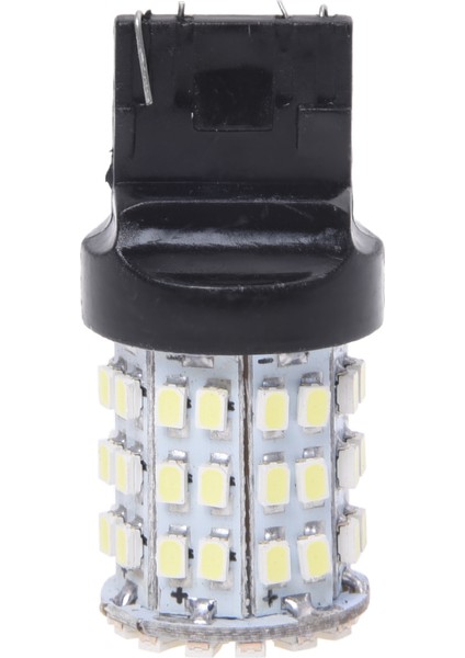 2x T20 7443 3020 W21/5W Araba Beyaz 64 Smd LED Stop Kuyruk Fren Dönüş Ampulü 12V (Yurt Dışından)