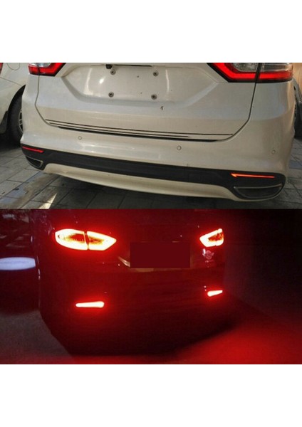 Fren Arka Bar Işık Arka Kuyruk Işık Dönüş Sinyali LED Arka Bar Uyarı Işığı Araba Ford Mondeo 2013 - 2016 Için (Yurt Dışından) indirimleri