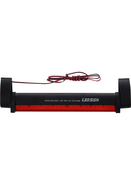 Kırmızı 24 LED Araba Araç Üçüncü Fren Durdurma Kuyruk Işık Lambası Bar Dc 12V (Yurt Dışından)