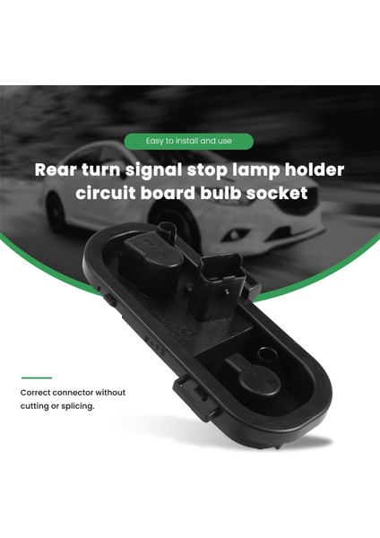 Nissan Qashqai 2008-2015 Için Sol Arka Kuyruk Ampul Tutucu Kuyruk Lambası Fren Lambası Stop Lambası Ampul Deliği Ampul Soketi (Yurt Dışından) fırsatları