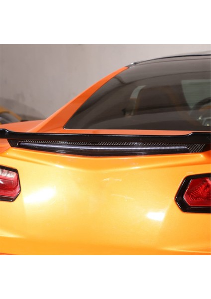 Corvette C7 2014-2019 Yumuşak Karbon Fiber Araba Arka Fren Aydınlatma Koruması Trim Şeritler Etiket Aksesuarları (Yurt Dışından)