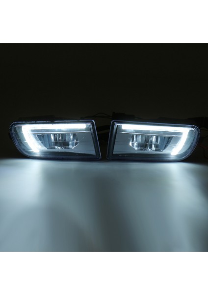 Çift Ön Tampon LED Sis Işık Lambası Toyota Corolla AE100 AE101 1993-1999 (Yurt Dışından)