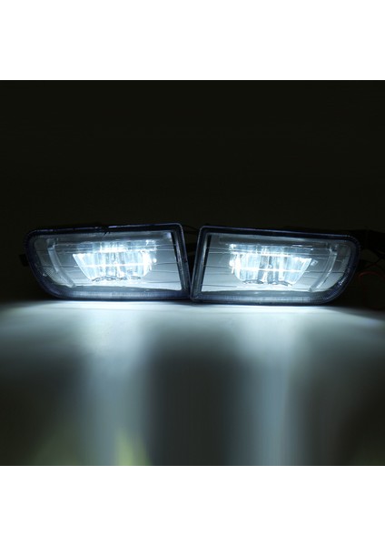 Çift Ön Tampon LED Sis Işık Lambası Toyota Corolla AE100 AE101 1993-1999 (Yurt Dışından)