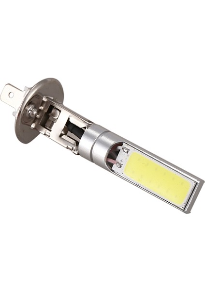 2x H1 Xenon Beyaz 6000K 7.5W Cob LED Smd Drl Sürüş Sis Farı Başkanı Ampul (Yurt Dışından)