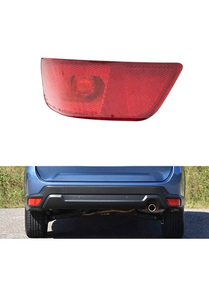 Sol Arka Tampon Reflektörler Sis Lambası 84551-SJ010 Subaru Forester 2019-2021 Için Arka Lambası Reflektör Lambası Ampul Olmadan (Yurt Dışından)