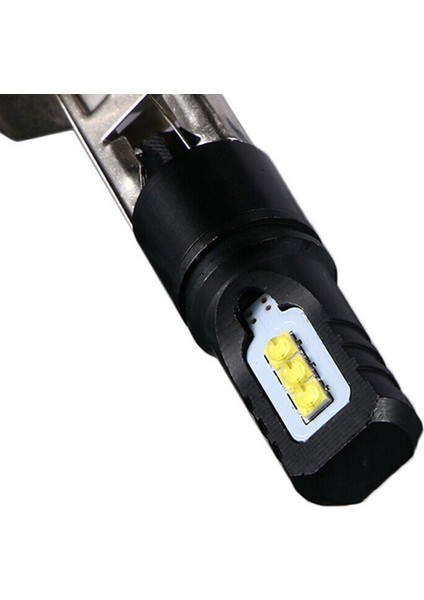6000K Süper Parlak Beyaz 6000LM Drl 4x H1 LED Far Ampul Kiti Yüksek Işın (Yurt Dışından)