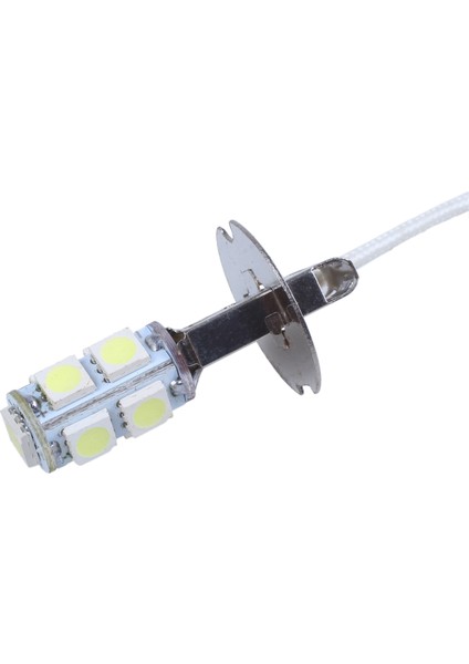 Araba H3 Soket 9 Beyaz 5050-SMD LED Sis Farı Sis Far Lambası Dc 12V (Yurt Dışından)