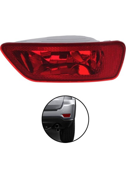 Dodge Journey Için Arka Sağ Sis Lambası Jeep Compass Grand Cherokee 11-16 Kuyruk Tampon Lambası Sis Farları Arka Tampon Işık (Yurt Dışından)