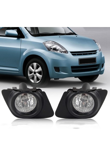 Çift Ön Tampon Sis Lambası Lamba Donanımı ile Anahtar Sıkma Demeti Daıhatsu Sırıon 2006-19 Toyota Passo 2013 Için (Yurt Dışından)