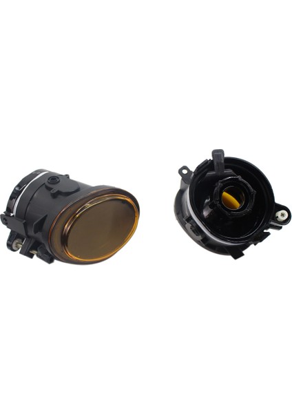01-06-Bmw E46-BMW E39 Için Sarı Lens Çifti Tampon Sis Lambası Lambasının Değiştirilmesi (Yurt Dışından)