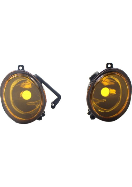 01-06-Bmw E46-BMW E39 Için Sarı Lens Çifti Tampon Sis Lambası Lambasının Değiştirilmesi (Yurt Dışından)