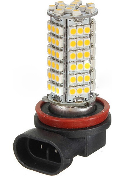 2x H11 H8 102 LED Smd Sıcak Beyaz 12 V Araba Sis Farı Far Ampul Lamba (Yurt Dışından)