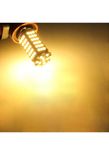 2x H11 H8 102 LED Smd Sıcak Beyaz 12 V Araba Sis Farı Far Ampul Lamba (Yurt Dışından)