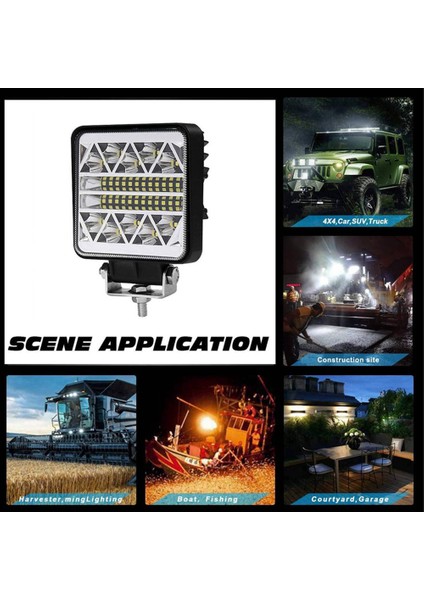 102W 10-30V 4 Inç 34LED Çalışma Lambası Çubuğu Araba Suv Off Road Spot Sürüş Sis Lambası Ampulü 39800LM 6000K Araba Kamyon Suv Için (Yurt Dışından) indirimleri