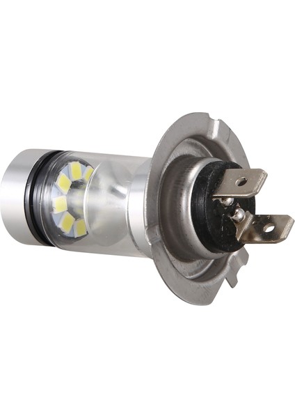 Çift Yüksek Güçlü LED H7 Ampul 100W 20LED Araç Sis Farı Lambası Farlar 6000K Beyaz (Yurt Dışından)