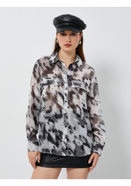 Uzun Kollu Gömlek Düğmeli Kapaklı Cepli modelleri