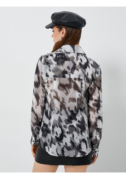 Uzun Kollu Gömlek Düğmeli Kapaklı Cepli fırsatları