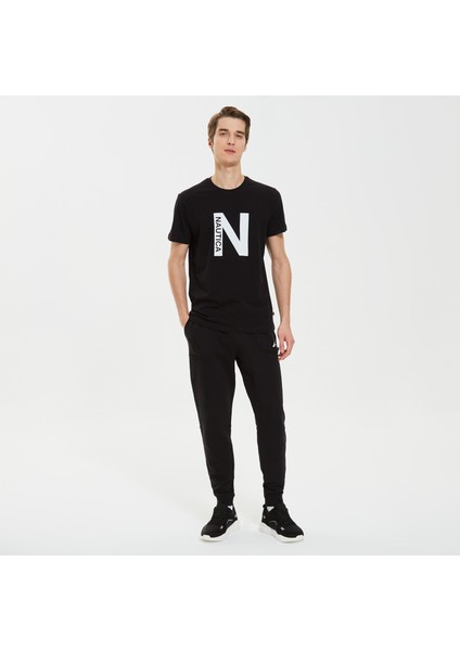 Nautıca Erkek Siyah Standart Fıt Uzun Kollu T-Shırt VE37302T.0TB modelleri